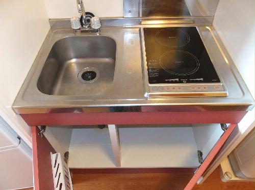 キッチン　2口コンロ