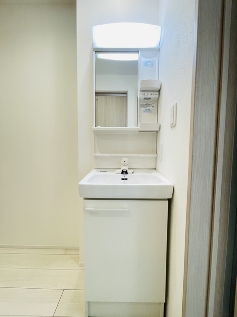 洗面設備　同タイプ別部屋写真です