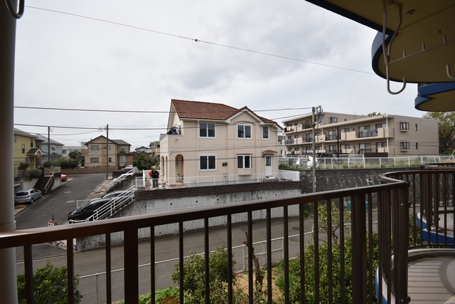 眺望　前面に建物無く開放的です