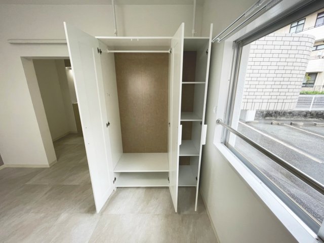 収納　同型タイプのお部屋（１０１号室）の写真となっております。