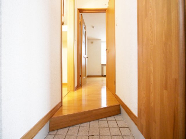 玄関　収納もある玄関です