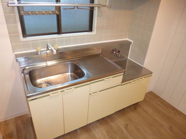 キッチン　ガスコンロ設置可能です