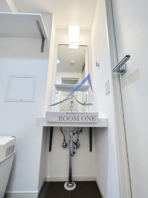 洗面設備　洗面台です。