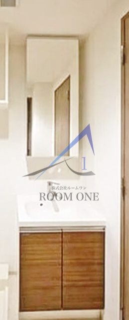 洗面設備　洗面台です。