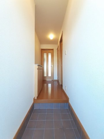 玄関　ゆったりとした玄関です