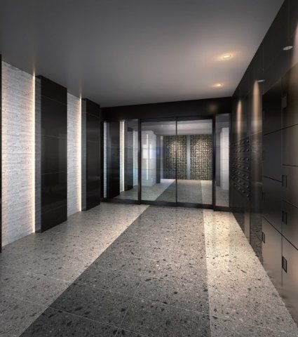 エントランス　ゆとりのあるエントランスです