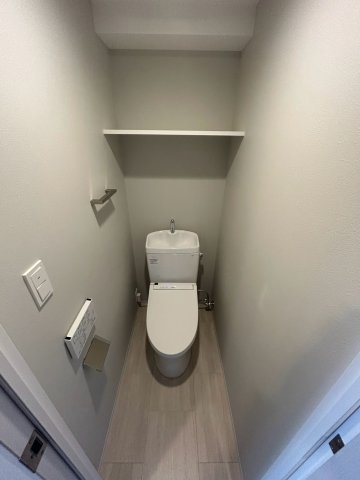 トイレ　ゆったりとした空間のトイレです