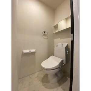 トイレ　清潔感のあるトイレですね