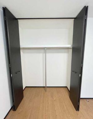 収納　たっぷりとした収納スペースです
