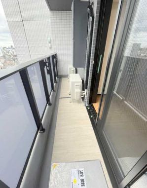 バルコニー　開放的で明るい空間を演出してくれるバルコニーです