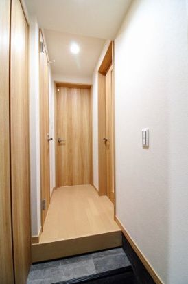 玄関　シューズボックス付きの玄関です★