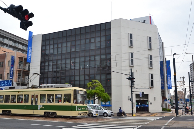 銀行　（株）広島銀行／舟入支店（銀行）まで520m