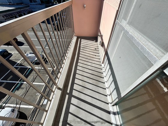 バルコニー　※別部屋の写真です