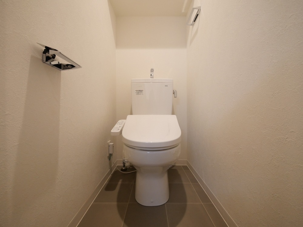 トイレ　ゆったりとした空間のトイレです