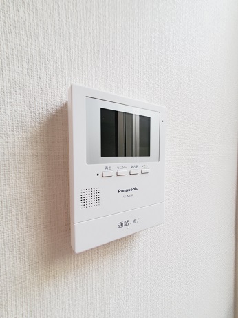 セキュリティ　モニター付きインターホン