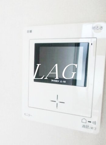 セキュリティ　モニター付きインターフォンです。