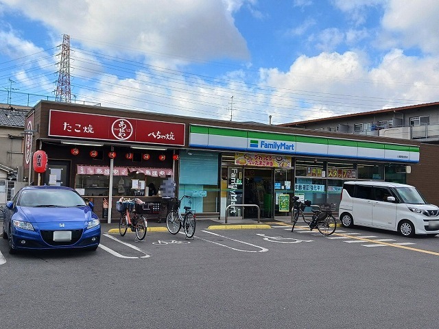 コンビニ　ファミリーマート八尾恩智北町店（コンビニ）まで350m
