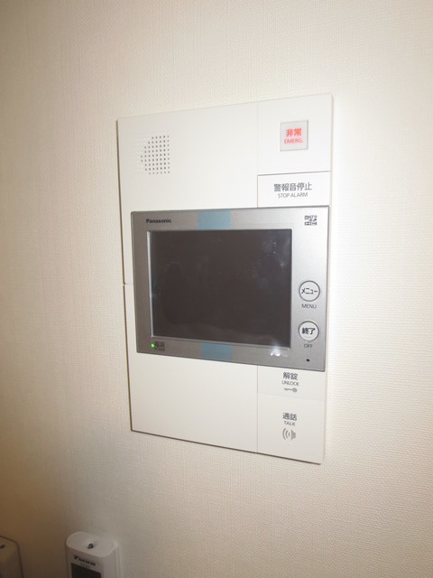 セキュリティ　TVモニター付きインターフォン