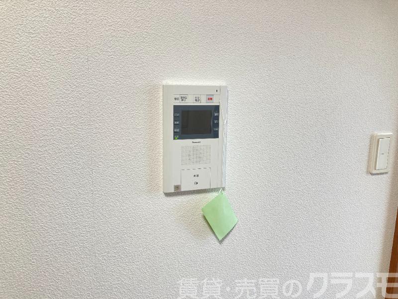 セキュリティ　訪問チェックができるモニターホン♪