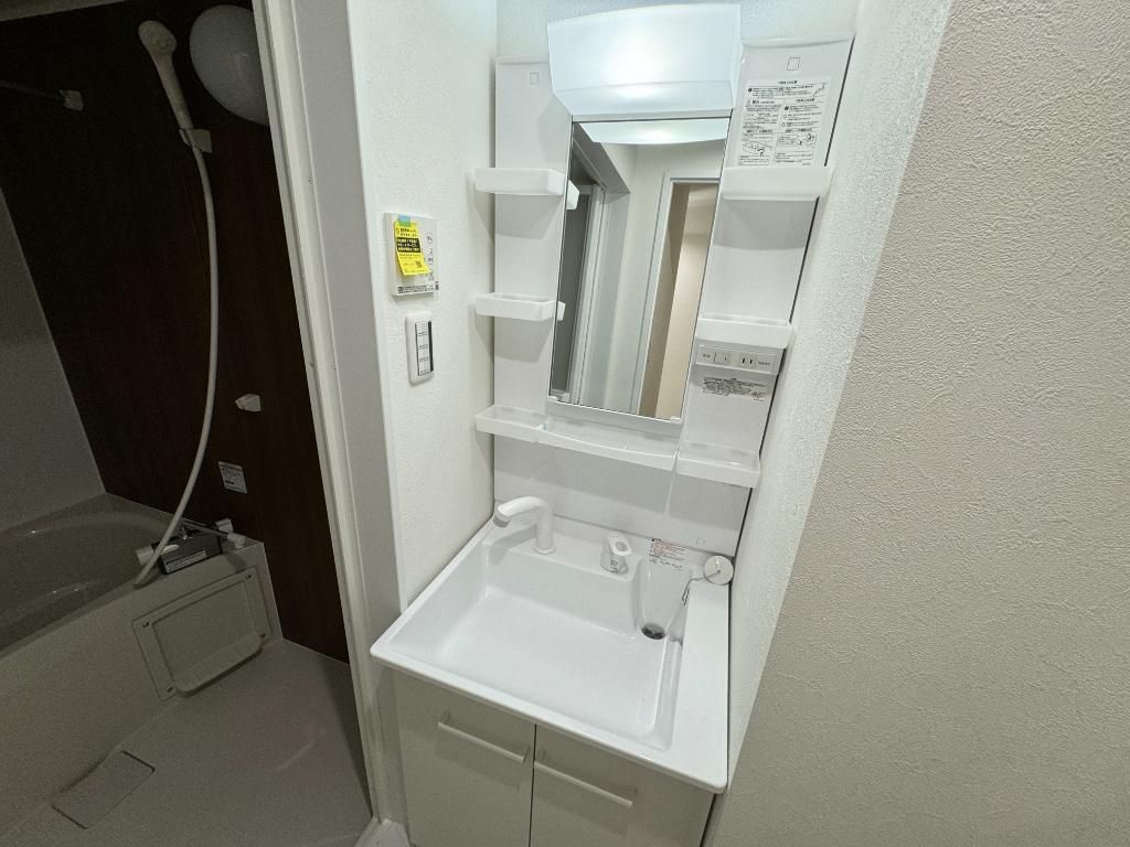 洗面設備　洗面所です