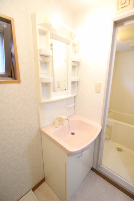 洗面設備　1Ｋタイプのお部屋のお写真です