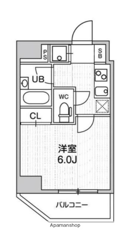コンシェリア新橋の間取り写真