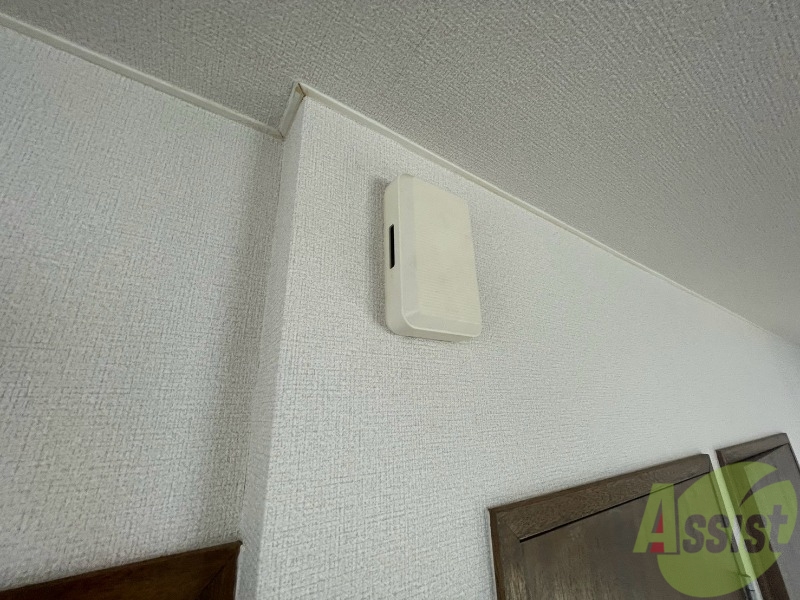 セキュリティ　来客時にはこちらのチャイムが鳴りますよ。