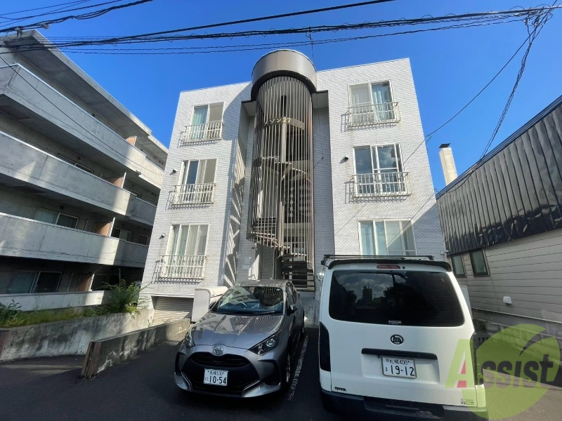 建物外観　札幌市西区二十四軒４条「メゾン２７」