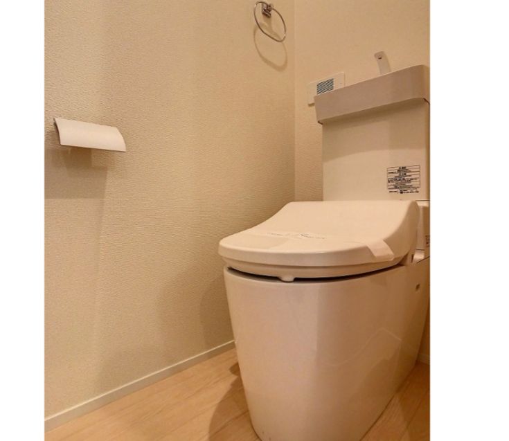 トイレ　ゆったりとした空間のトイレです