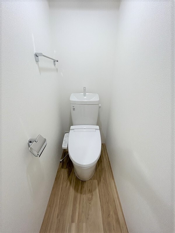 トイレ　ゆったりとした空間のトイレです