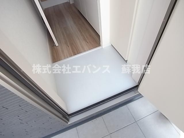 玄関　ゆったりとした玄関です