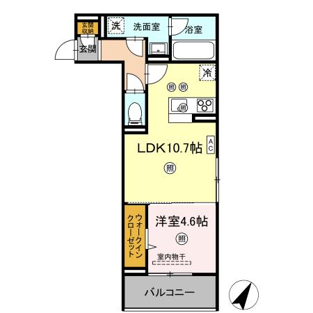 ＪＲ山陽本線 東福山駅 徒歩12分 2階建 新築の間取り写真