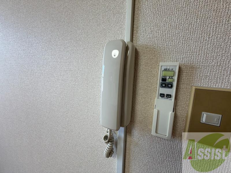 セキュリティ　急な来客があっても通話ができるので安心ですね！