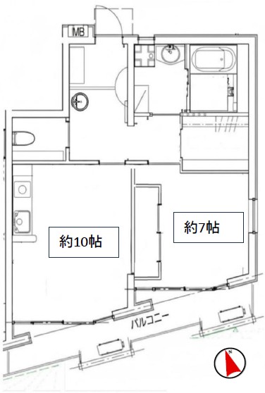 輝楽 Kirakuの間取り写真