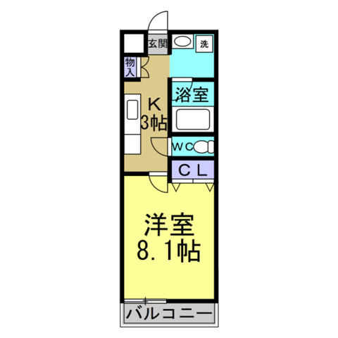 メイプル陶郷の間取り写真