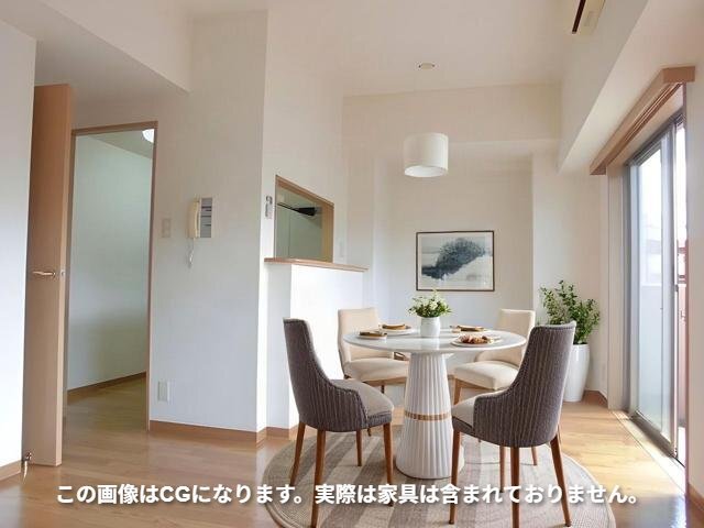 居室・リビング　※別室参考写真。明るいリビング