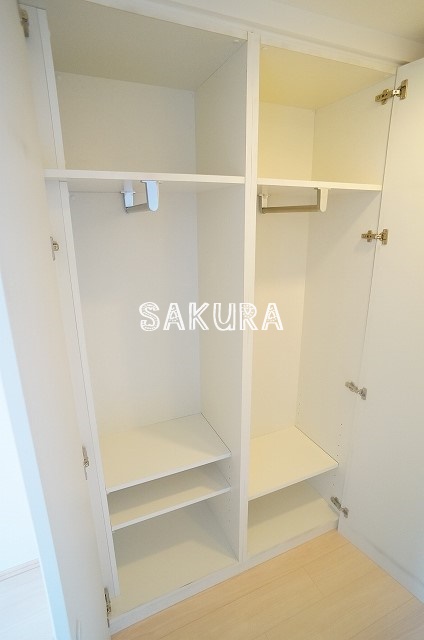 収納　たっぷりとした収納スペースです♪