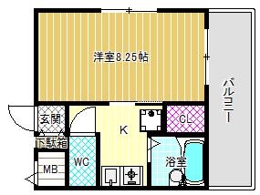 トレイズIIの間取り写真