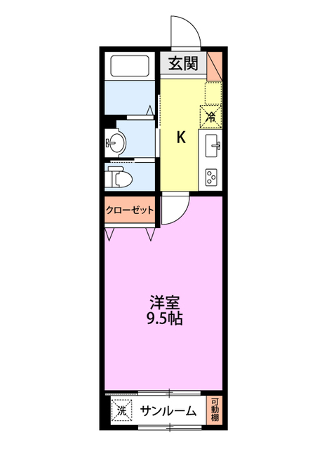アルヴィータの間取り写真
