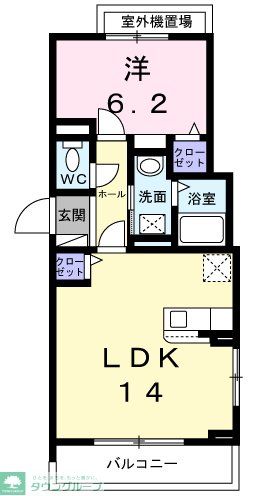 プラシードの間取り写真