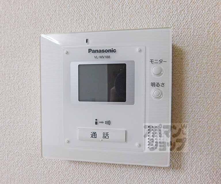 セキュリティ　モニター付インターホンです。
