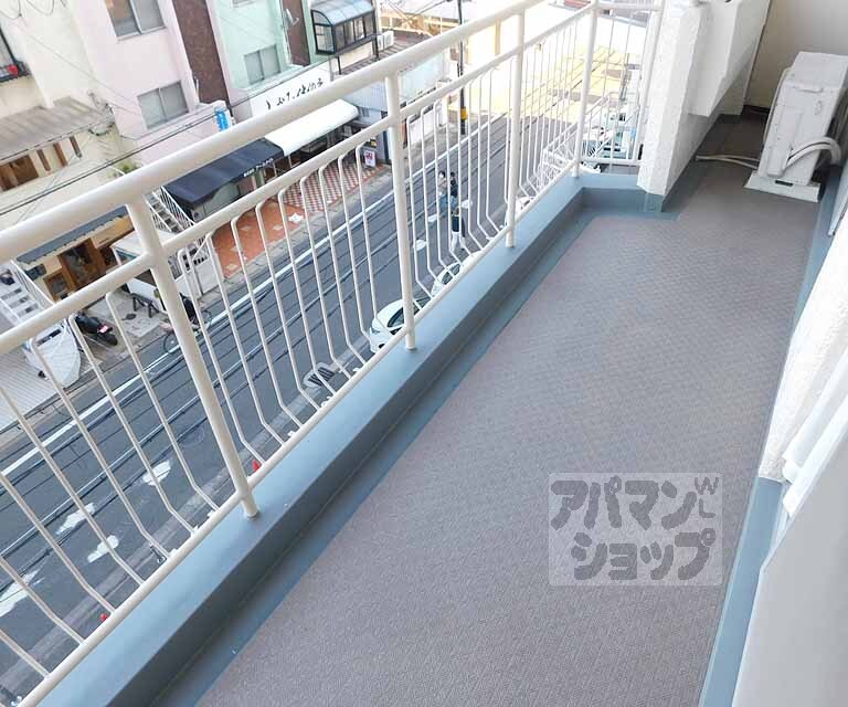 バルコニー　広々ベランダです。