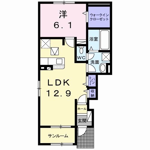 アリエッタ IIの間取り写真