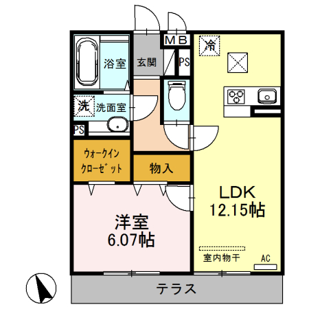 グレイススクエアの間取り