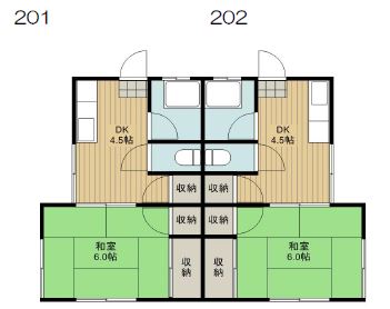 ハイツ田戸台の間取り