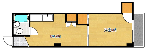 【和秀三篠北町ビルの間取り】