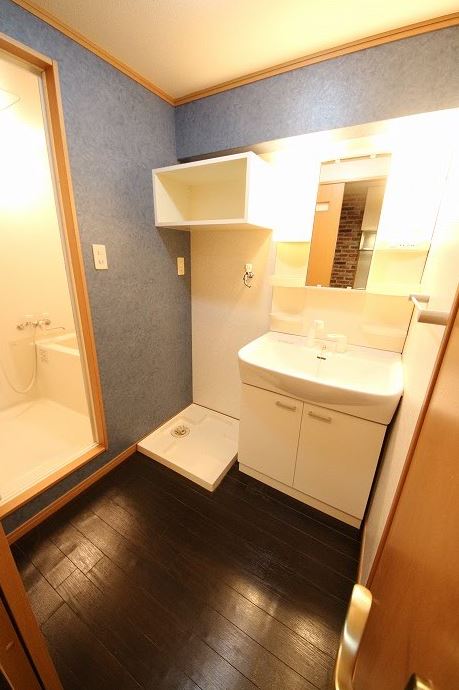 洗面設備　同タイプの写真です。現状優先です。