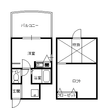 ピュアサクラ松屋町の間取り