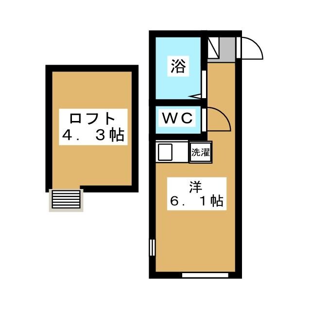 エスペランサ東白楽の間取り