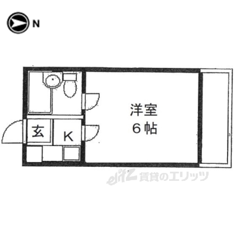 コーポ諏訪西大寺の間取り